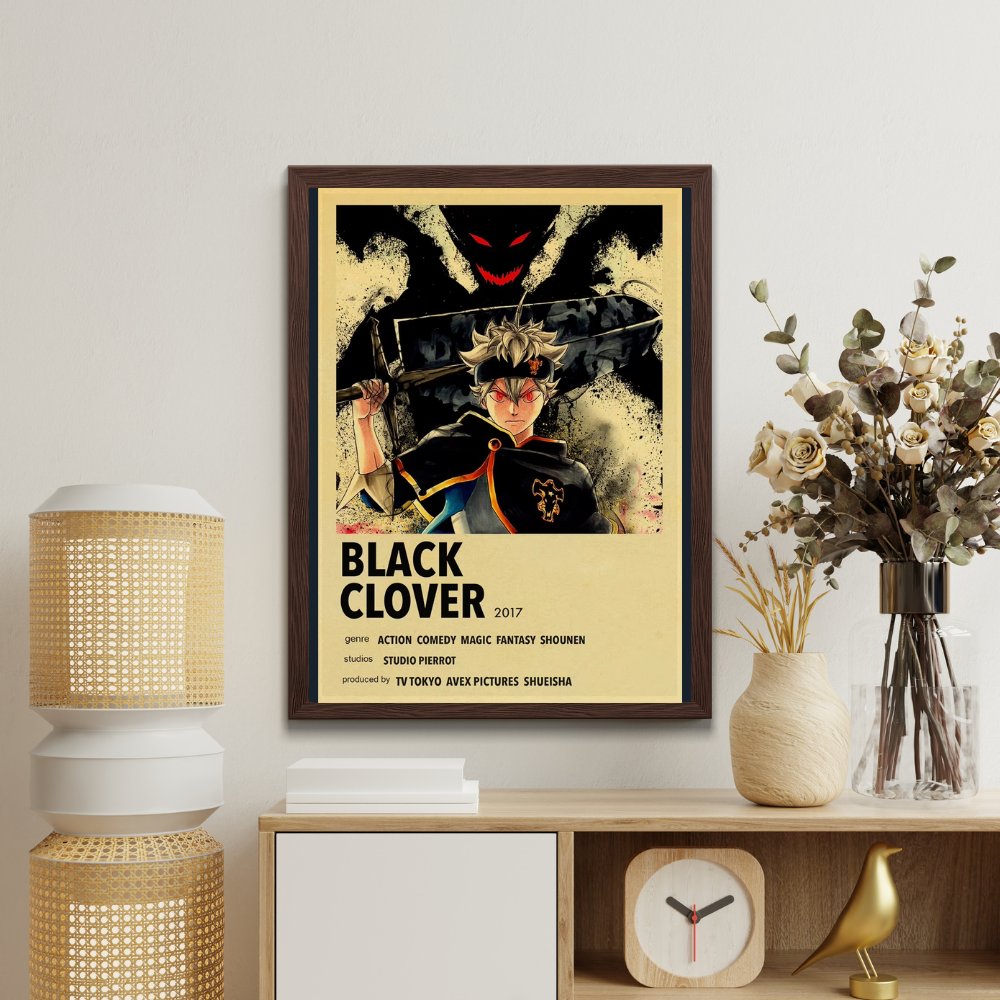 Modern Anime Covers Canvas Posters