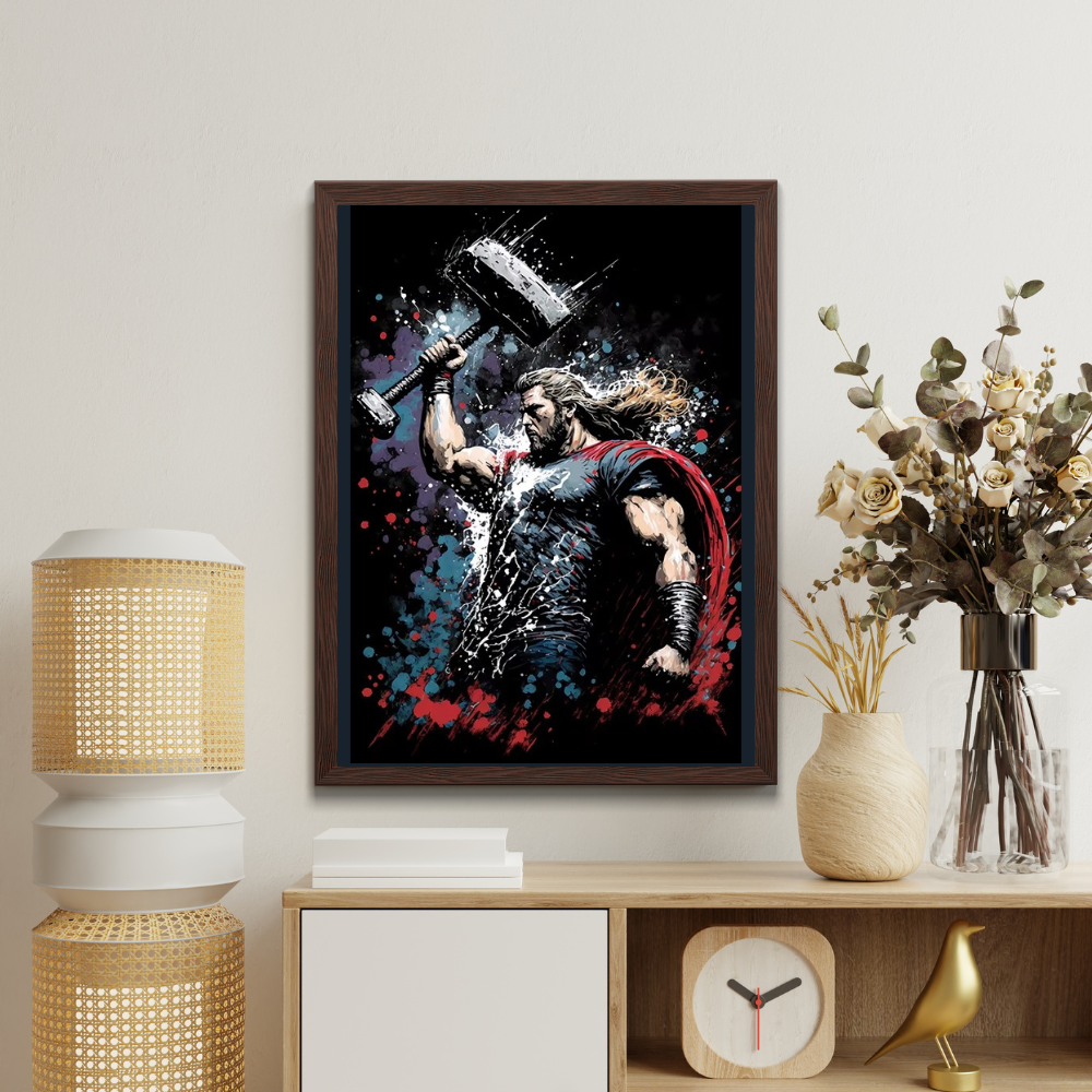 Marvel and DC Superheroes Canvas Posters