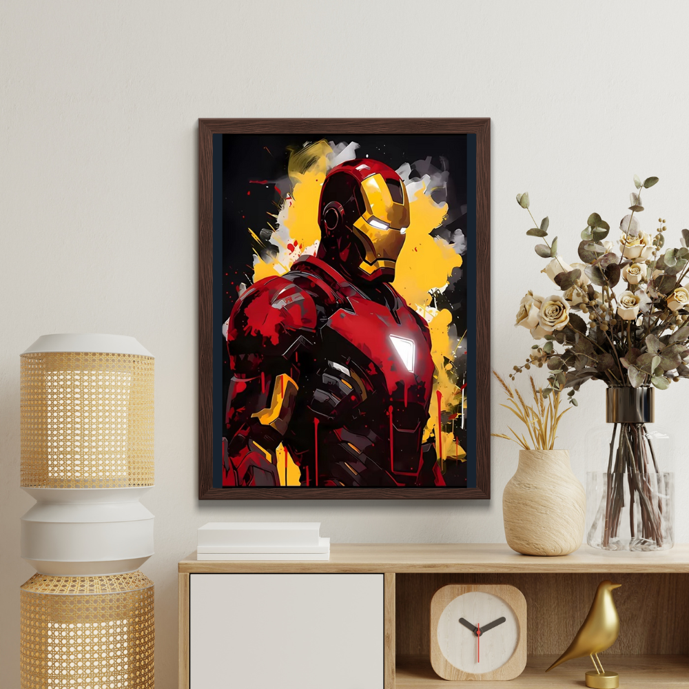 Marvel and DC Superheroes Canvas Posters