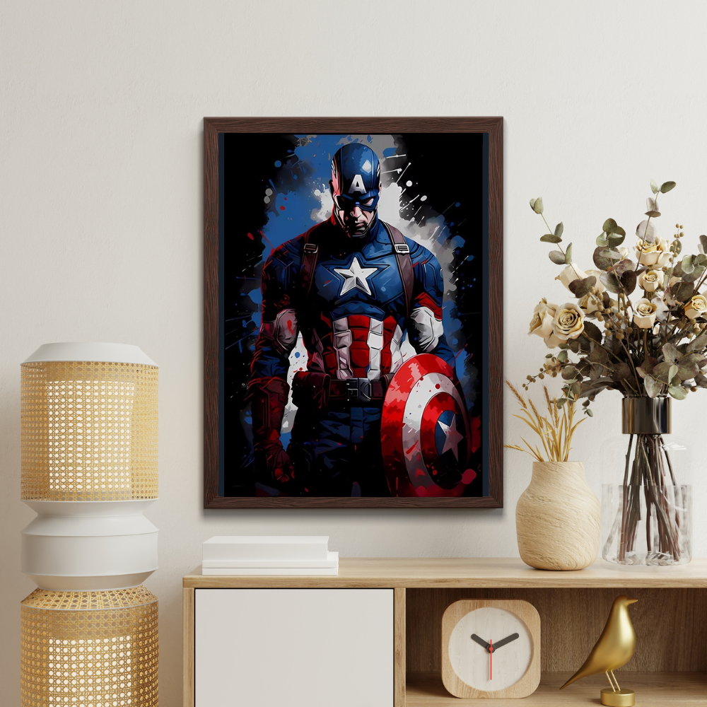 Marvel and DC Superheroes Canvas Posters