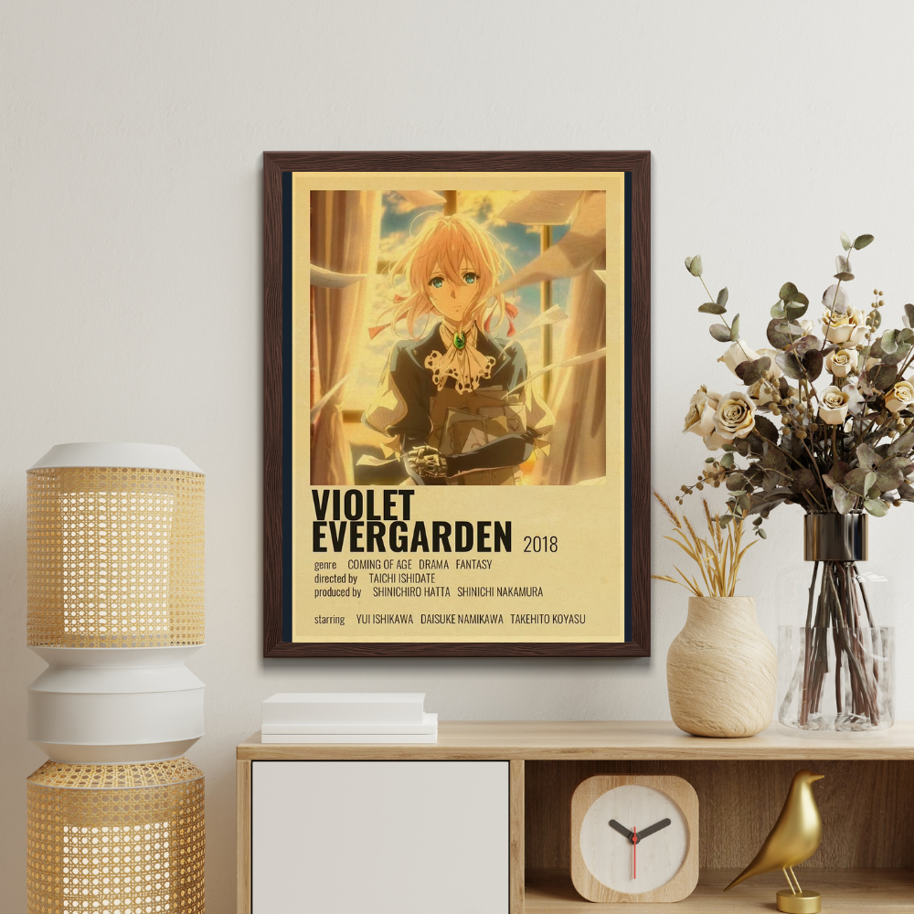 Modern Anime Covers Canvas Posters