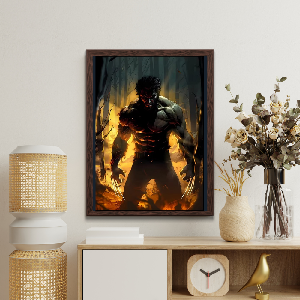 Marvel and DC Superheroes Canvas Posters
