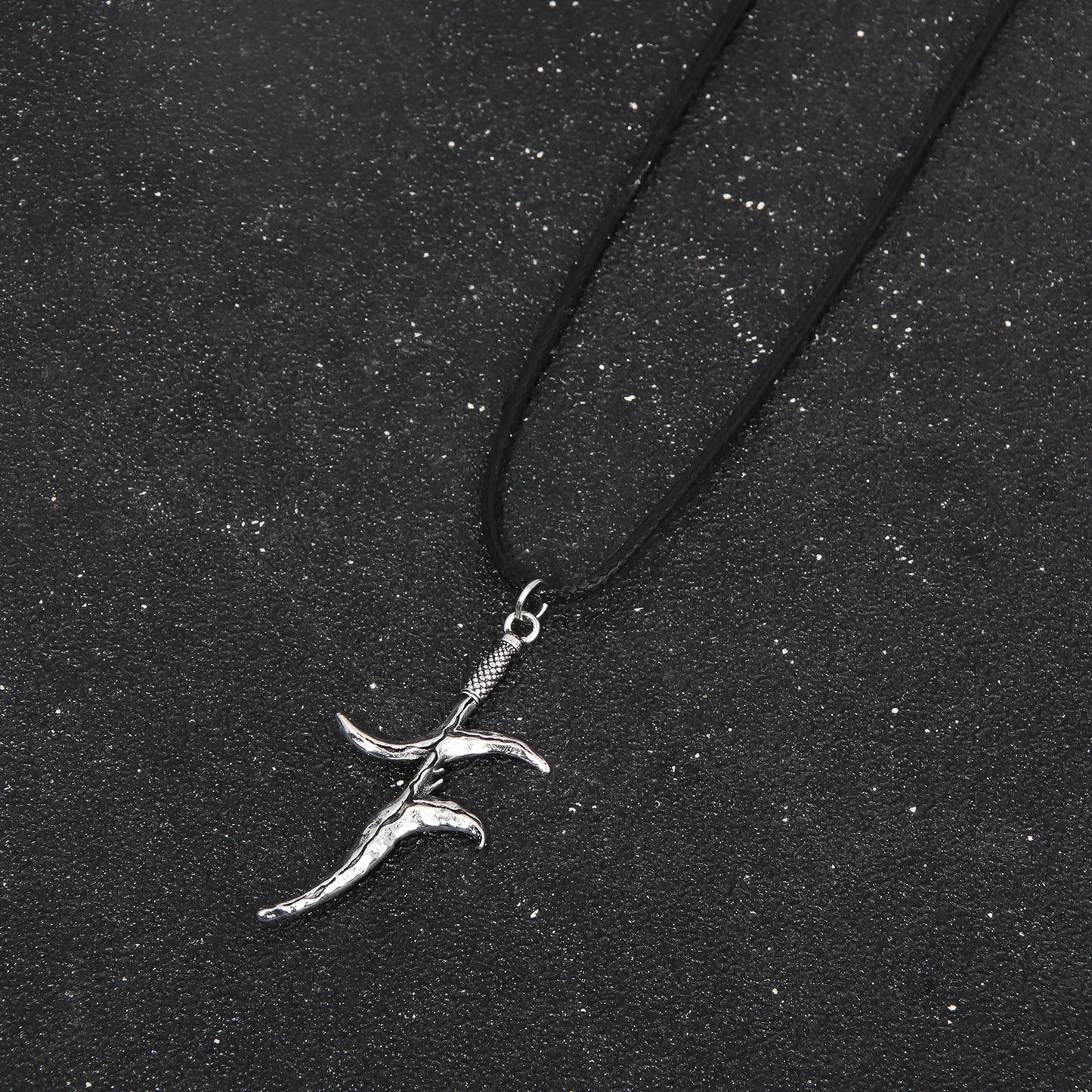 Black Knife Necklace