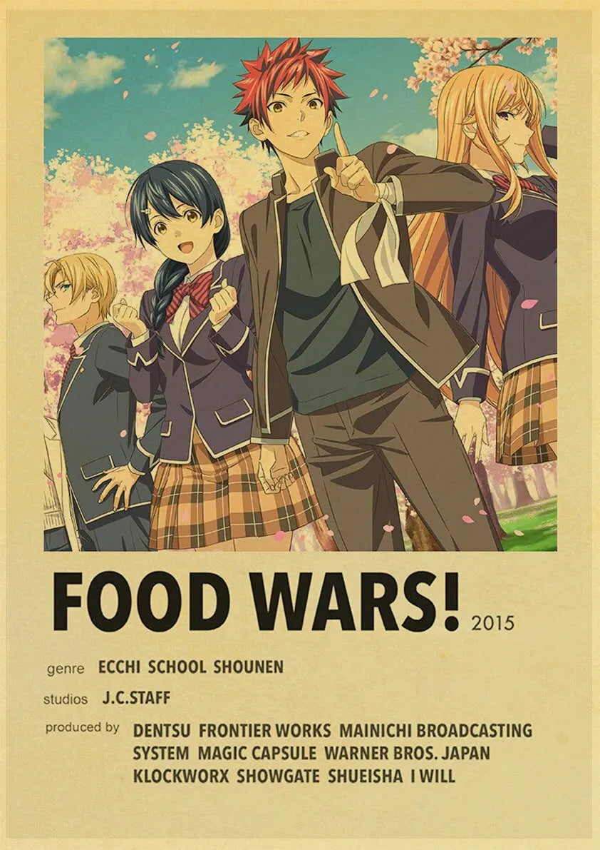 Modern Anime Covers Canvas Posters