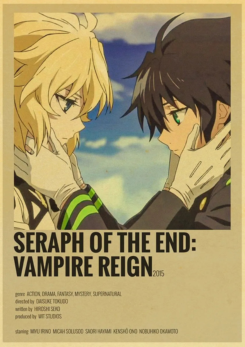 Modern Anime Covers Canvas Posters