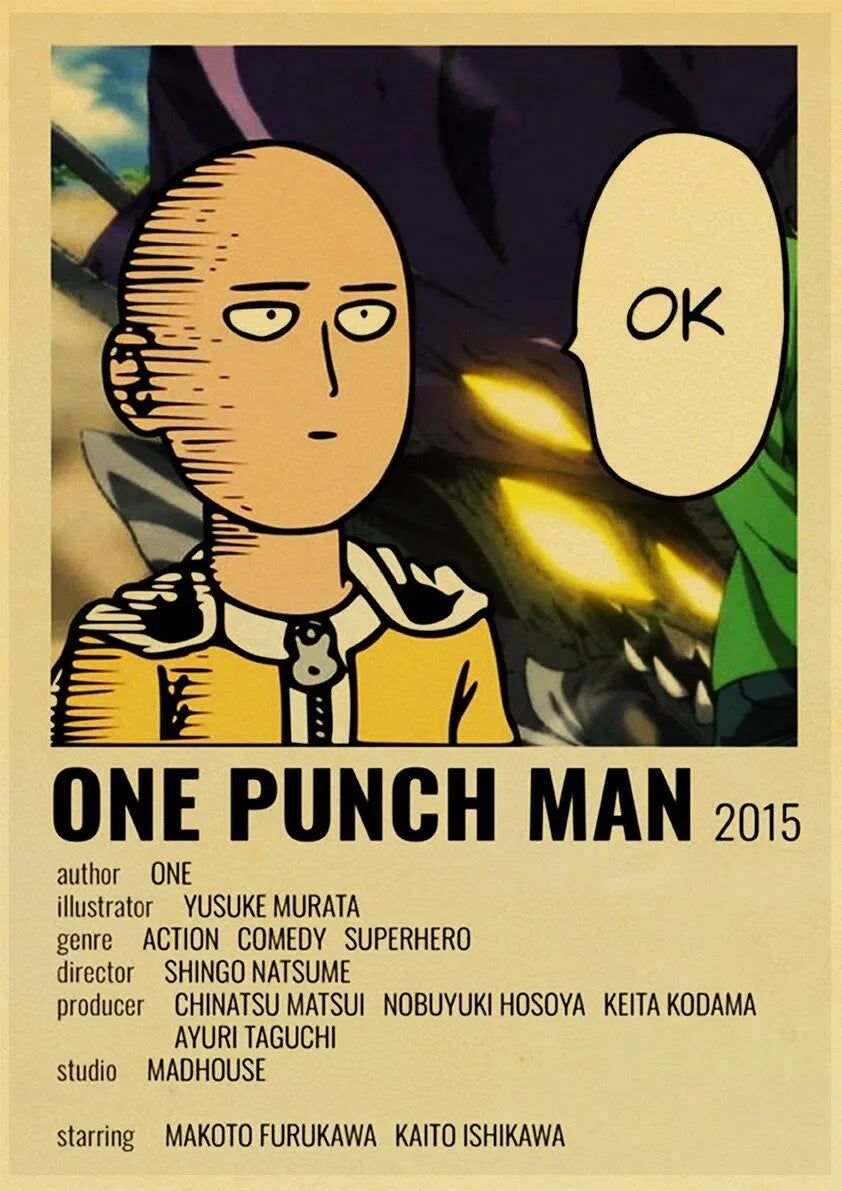 Modern Anime Covers Canvas Posters