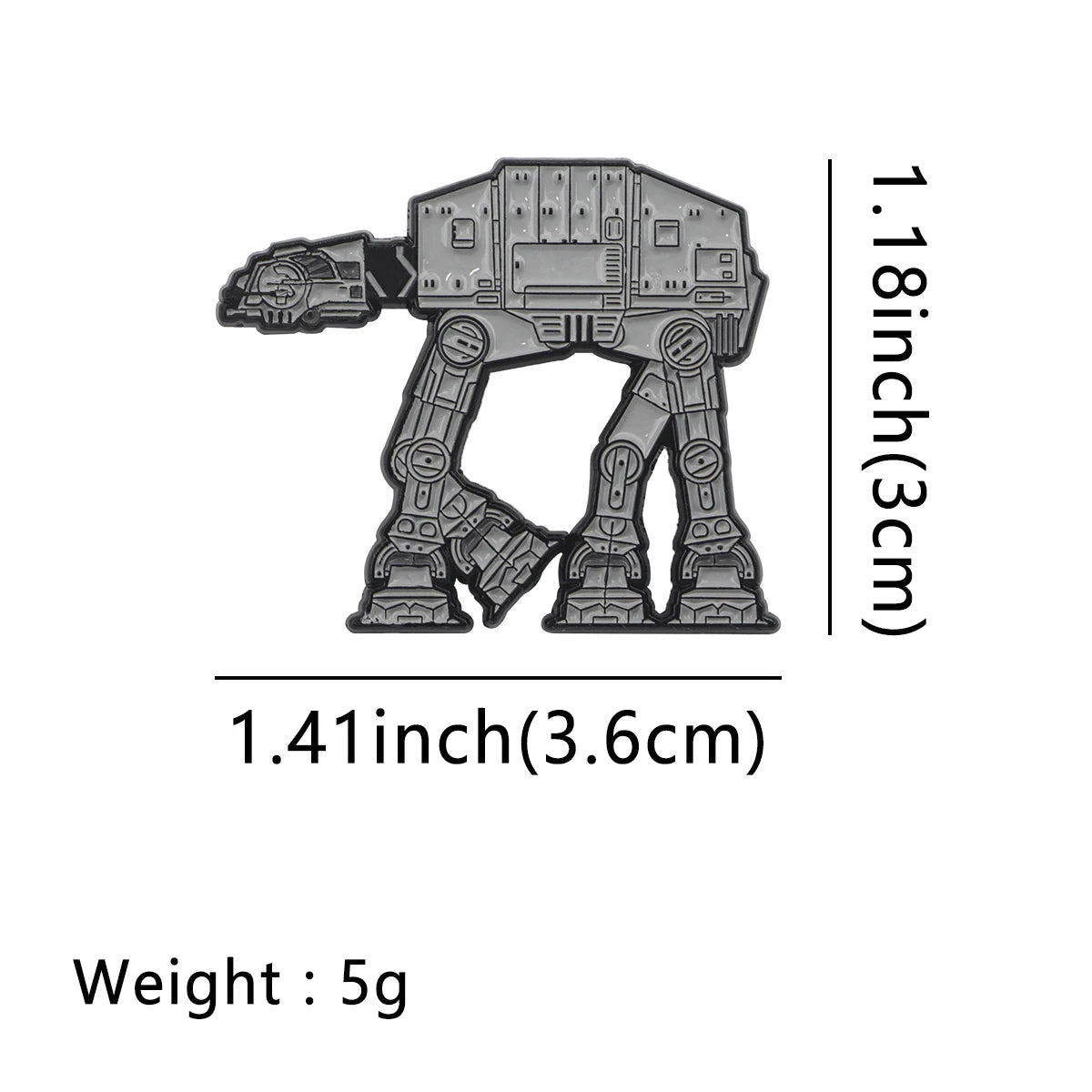 AT-AT Walker Enamel Pins