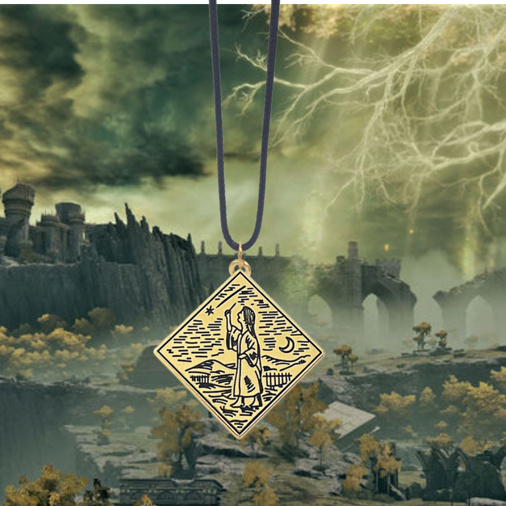 Golden Elden Ring Necklaces