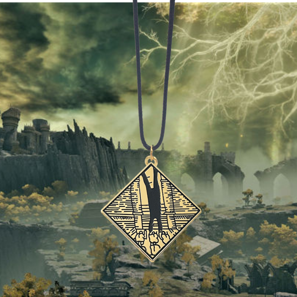 Golden Elden Ring Necklaces