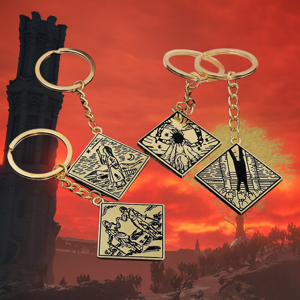 Golden Elden Ring Keychains