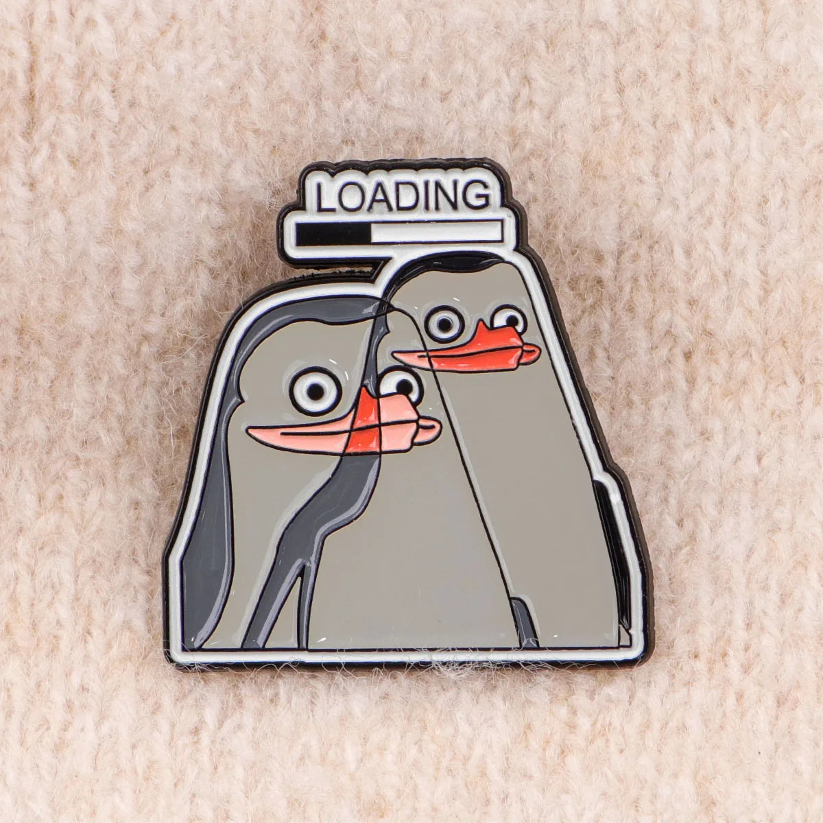 Loading Penguin of Madagascar Enamel Pin