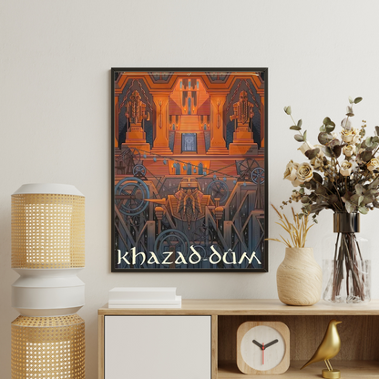 Middle Earth Landmarks Canvas Posters