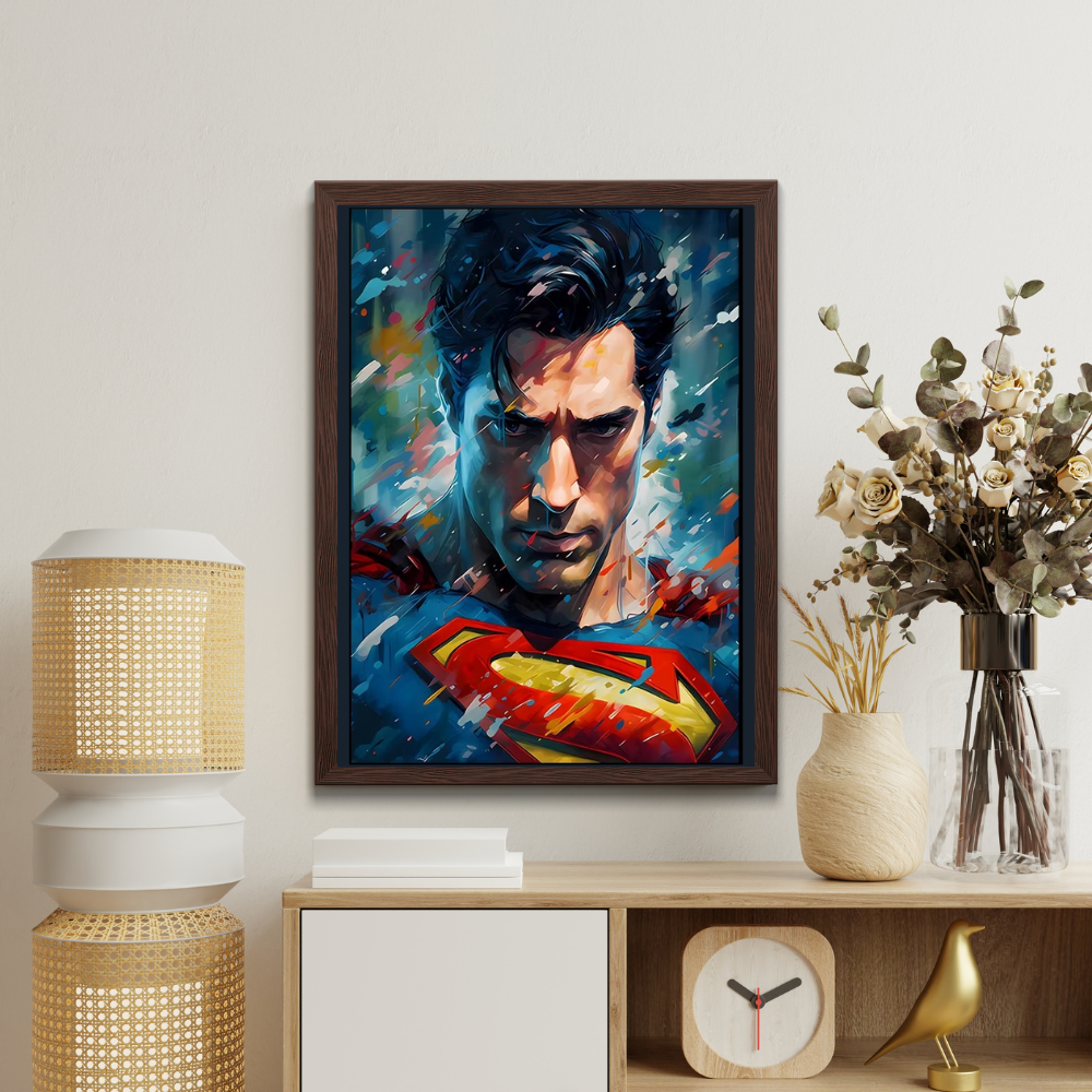 Marvel and DC Superheroes Canvas Posters