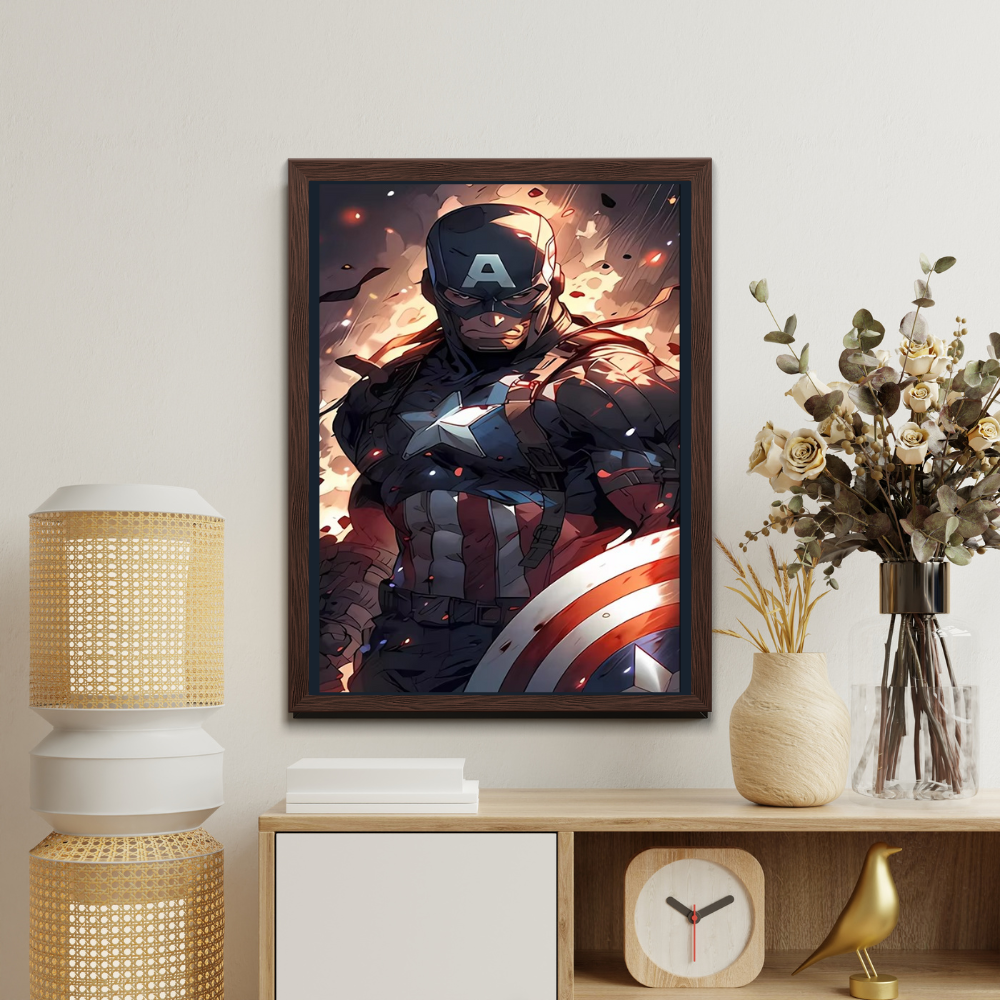 Marvel and DC Superheroes Canvas Posters