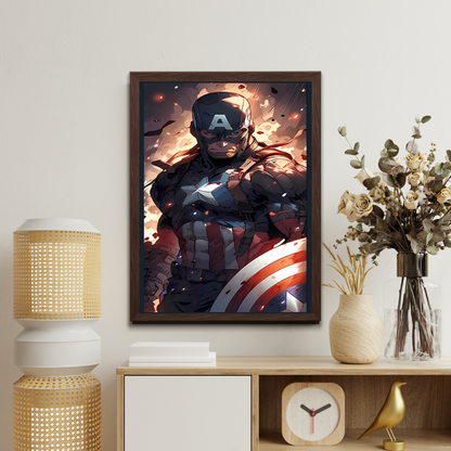 Marvel and DC Superheroes Canvas Posters