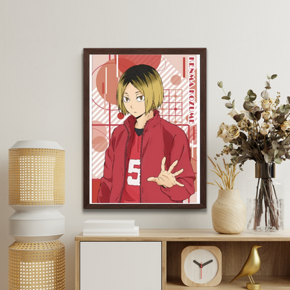 Haikyuu Anime Characters Canvas Posters