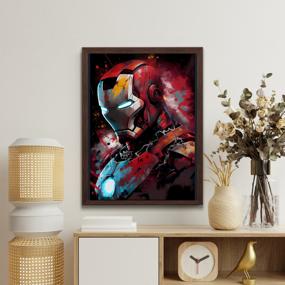 Marvel and DC Superheroes Canvas Posters
