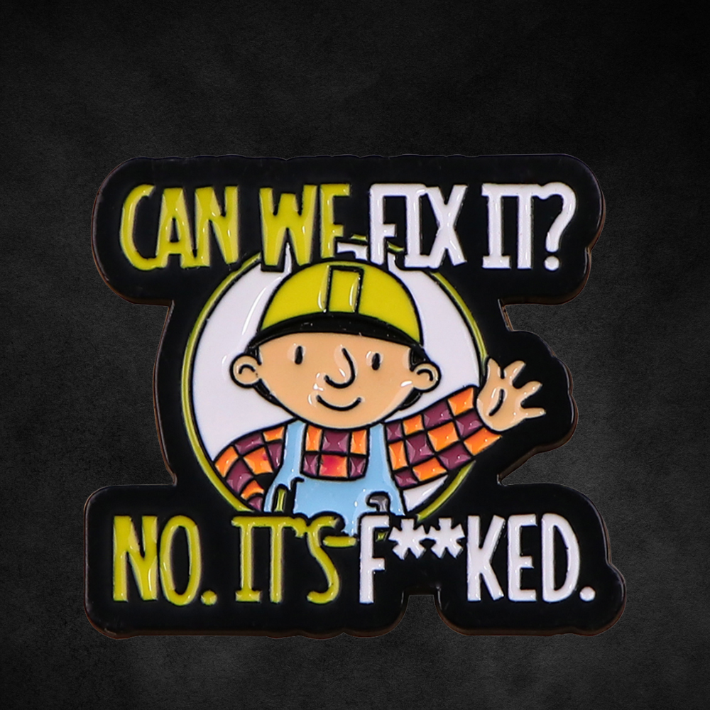 Bob The Builder Enamel Pin