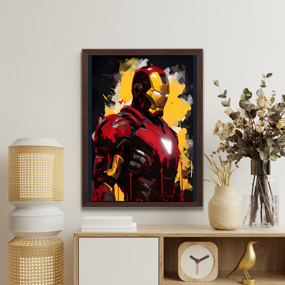 Marvel and DC Superheroes Canvas Posters