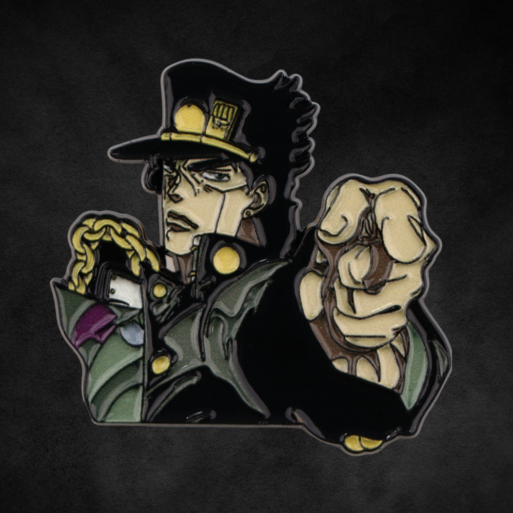 Joseph Joestar Enamel Pin