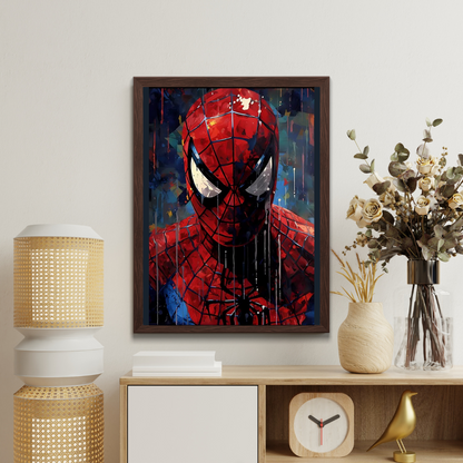 Marvel and DC Superheroes Canvas Posters