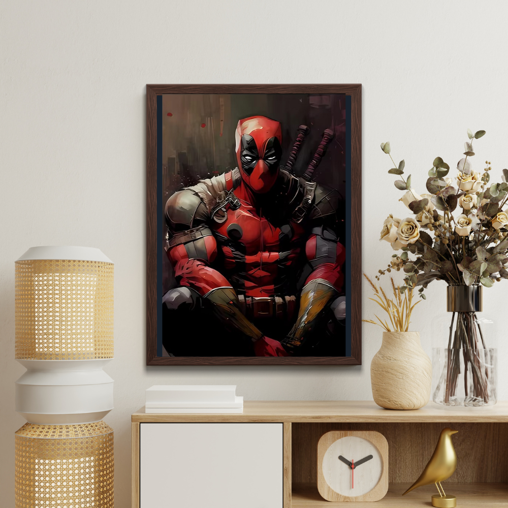 Marvel and DC Superheroes Canvas Posters