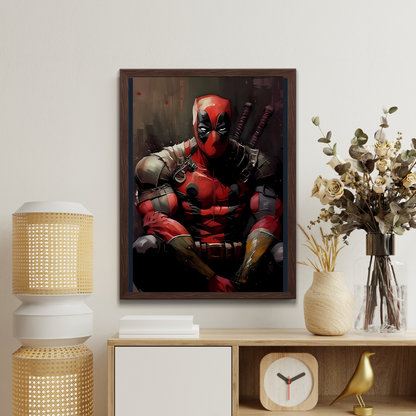 Marvel and DC Superheroes Canvas Posters