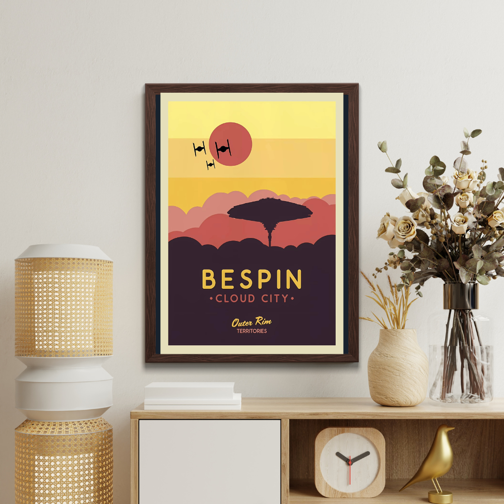 Star Wars Planets Canvas Posters