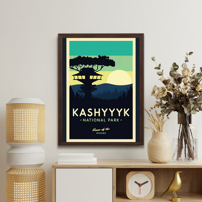Star Wars Planets Canvas Posters