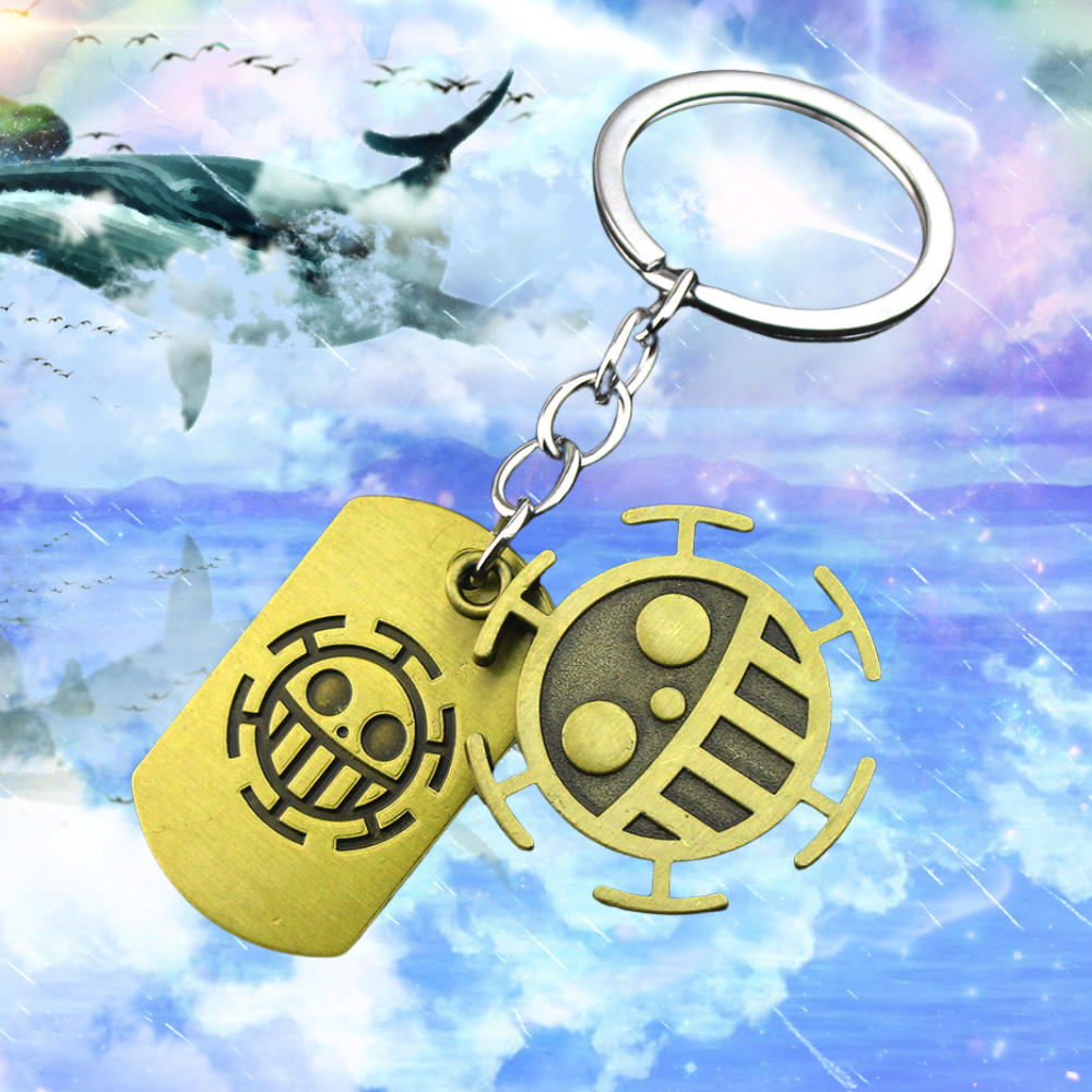 Golden One Piece Keychains and Necklaces