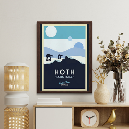 Star Wars Planets Canvas Posters