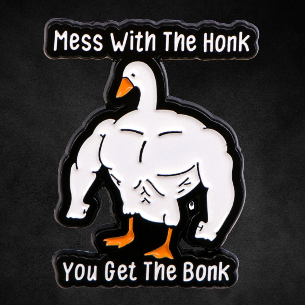 Swole Duck Enamel Pin