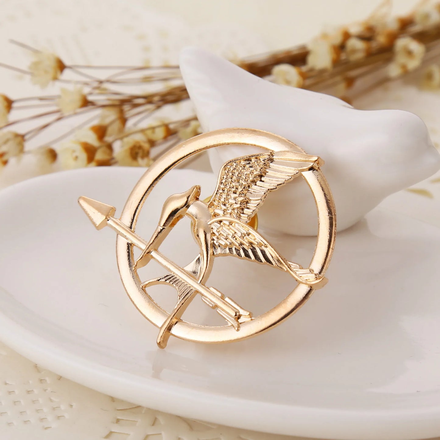 Mockingjay Enamel Pin