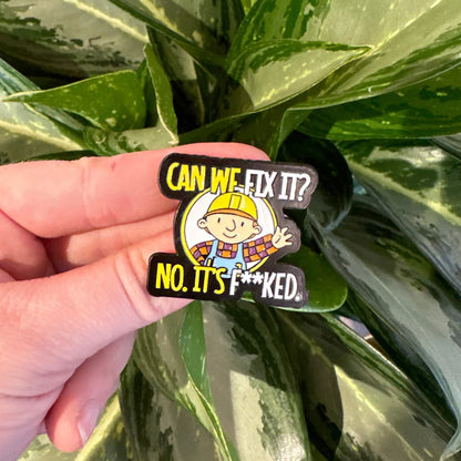 Bob The Builder Enamel Pin