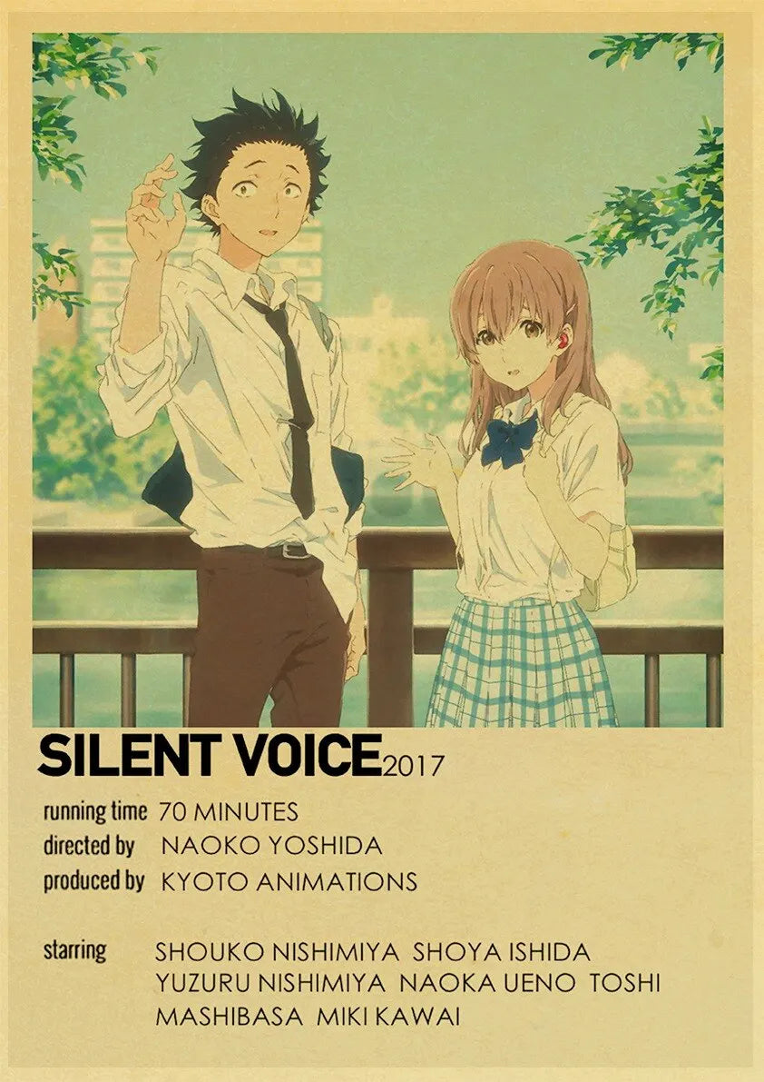Modern Anime Covers Canvas Posters