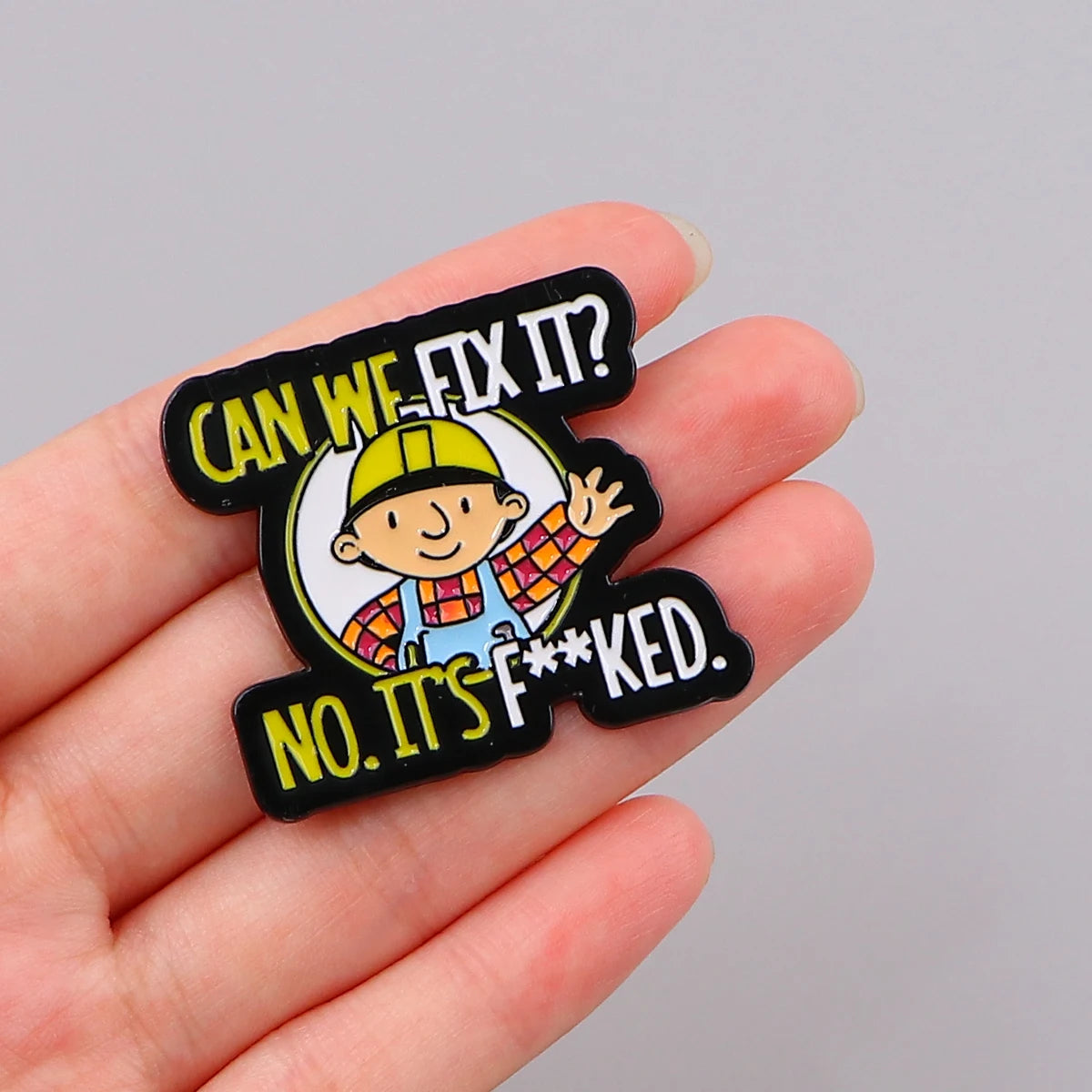 Bob The Builder Enamel Pin