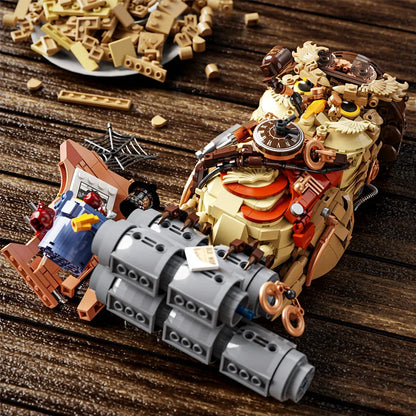 Steampunk Owl Building Set 1286 Pieces