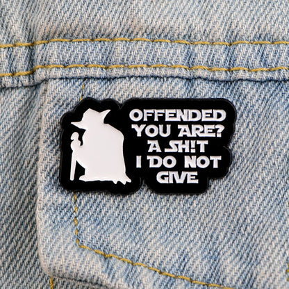 Funny Yoda Enamel Pin