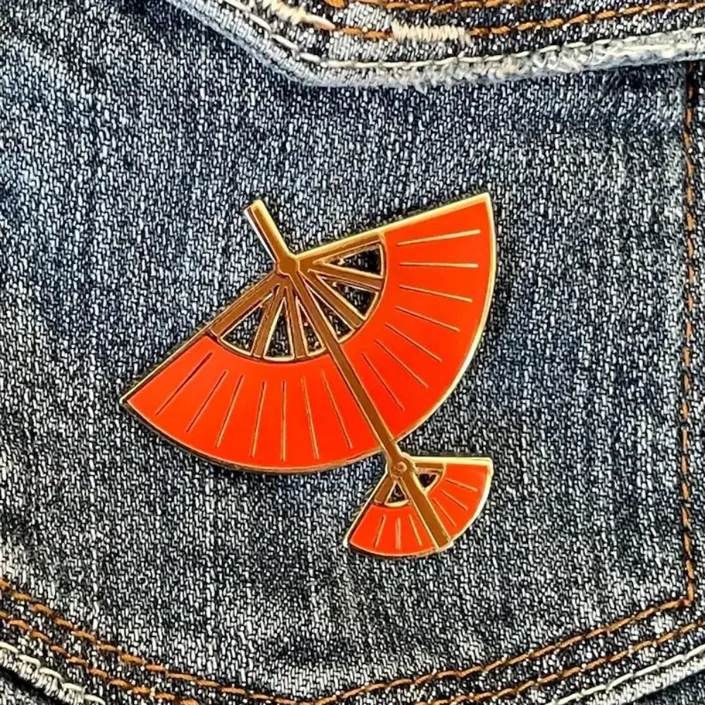 Aang's Air Glider Enamel Pin