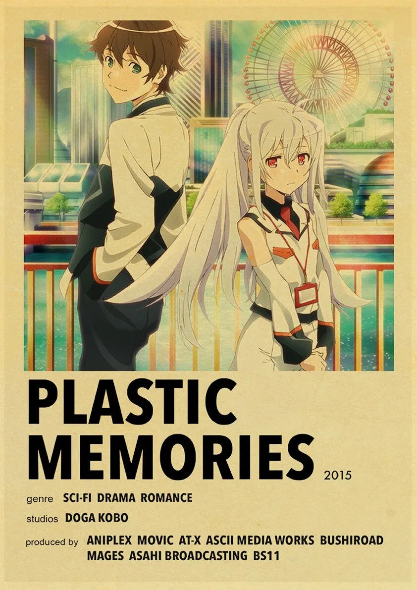Modern Anime Covers Canvas Posters