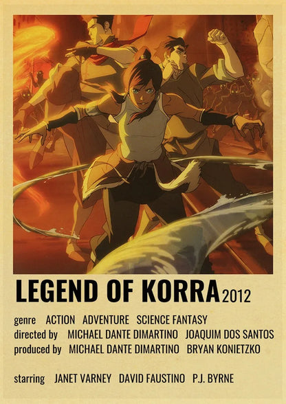 Modern Anime Covers Canvas Posters