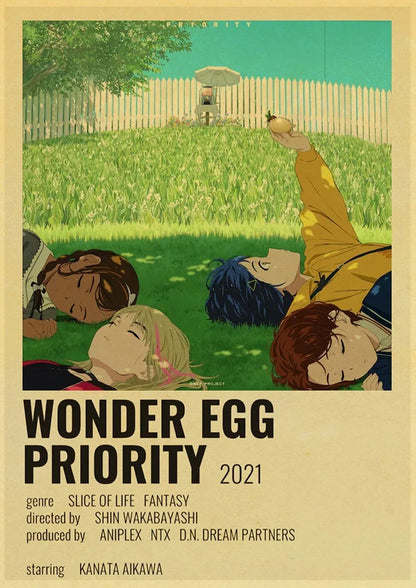 Modern Anime Covers Canvas Posters