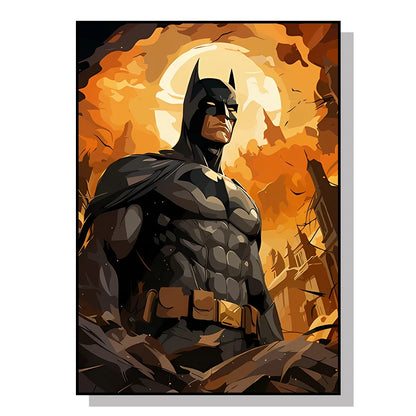 Marvel and DC Superheroes Canvas Posters