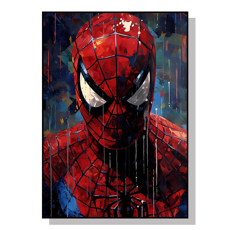 Marvel and DC Superheroes Canvas Posters