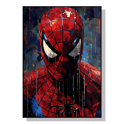 Marvel and DC Superheroes Canvas Posters