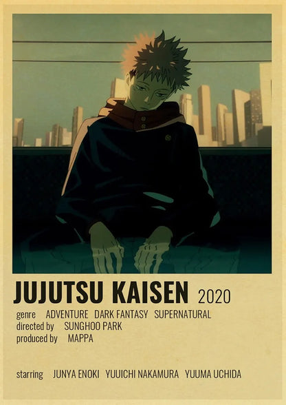 Modern Anime Covers Canvas Posters