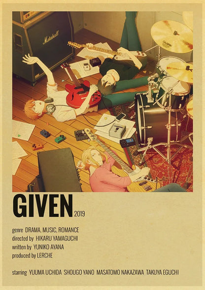 Modern Anime Covers Canvas Posters