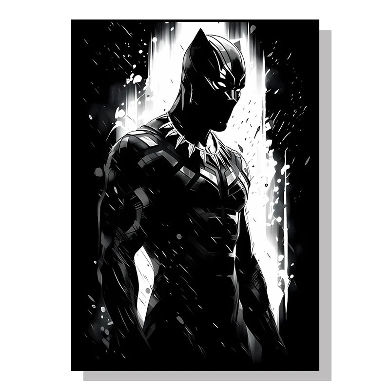 Marvel and DC Superheroes Canvas Posters