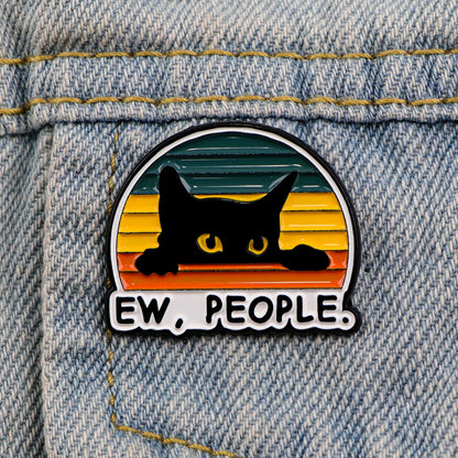 Ew People Enamel Pin