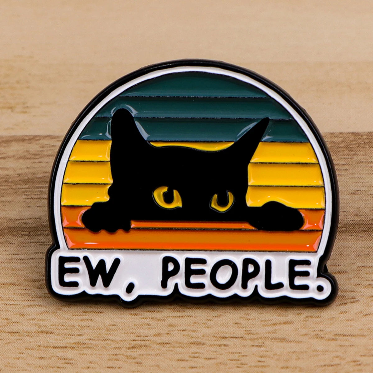 Ew People Enamel Pin